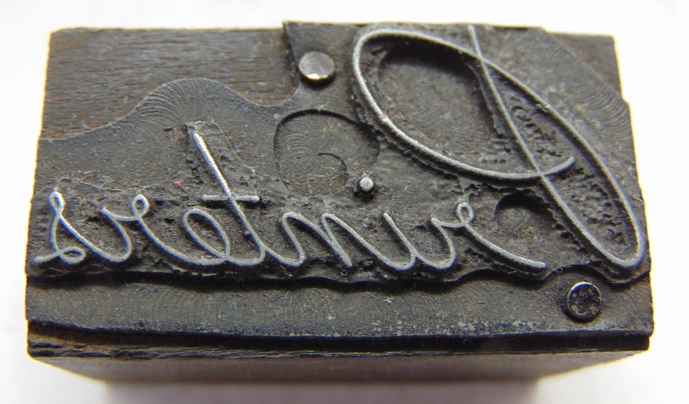 Printing Letterpress Printers Block Printers Cursive