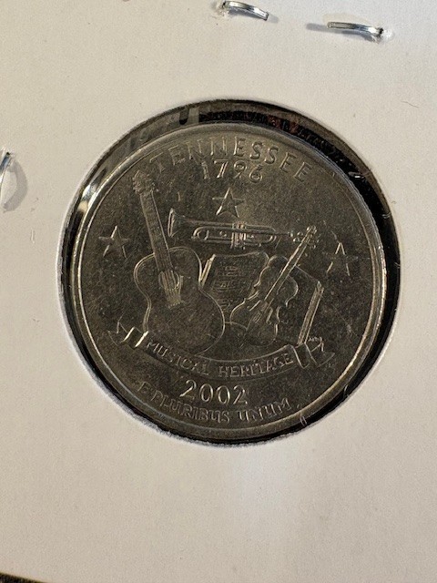 2002 P Tennessee State Quarter