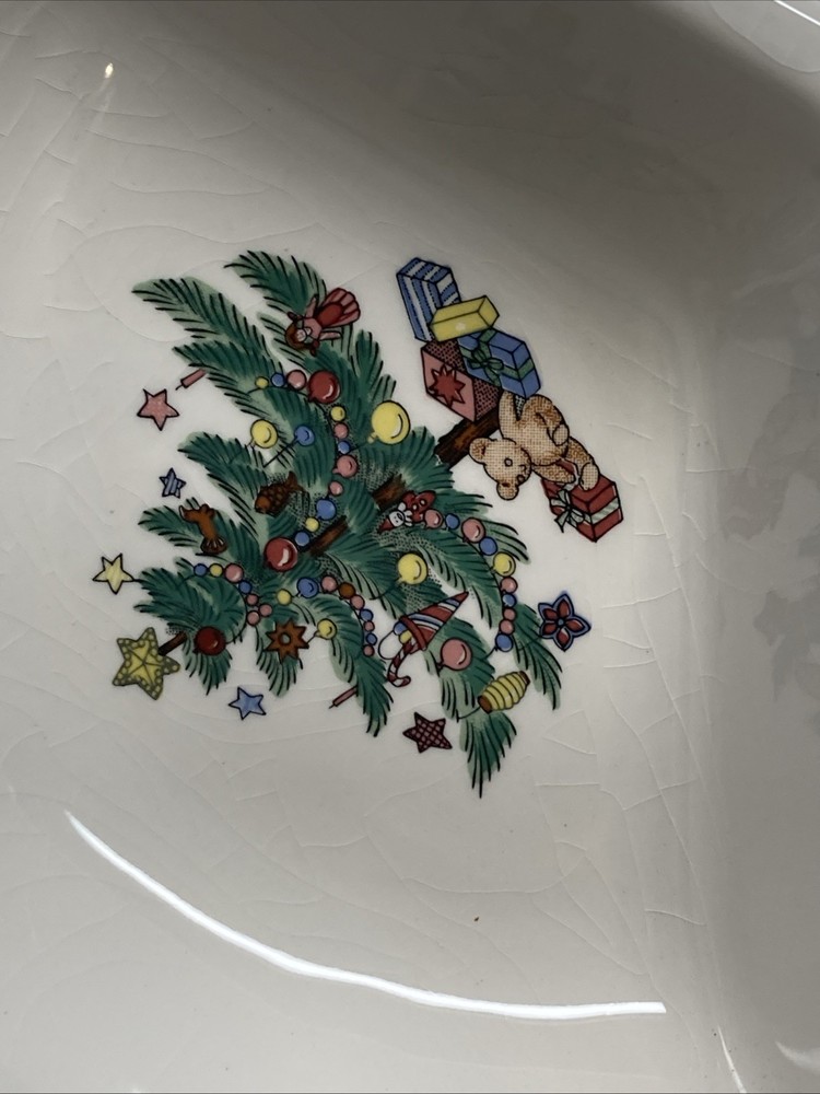 Nikko Christmastime Three-Section Tray