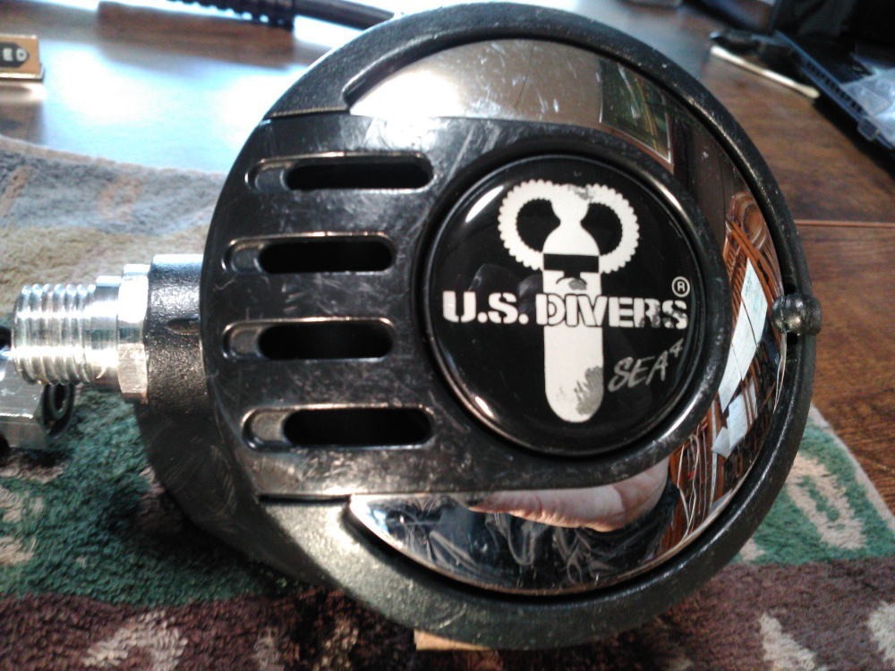 U.S. DIVERS Second-stage, Good working condition.