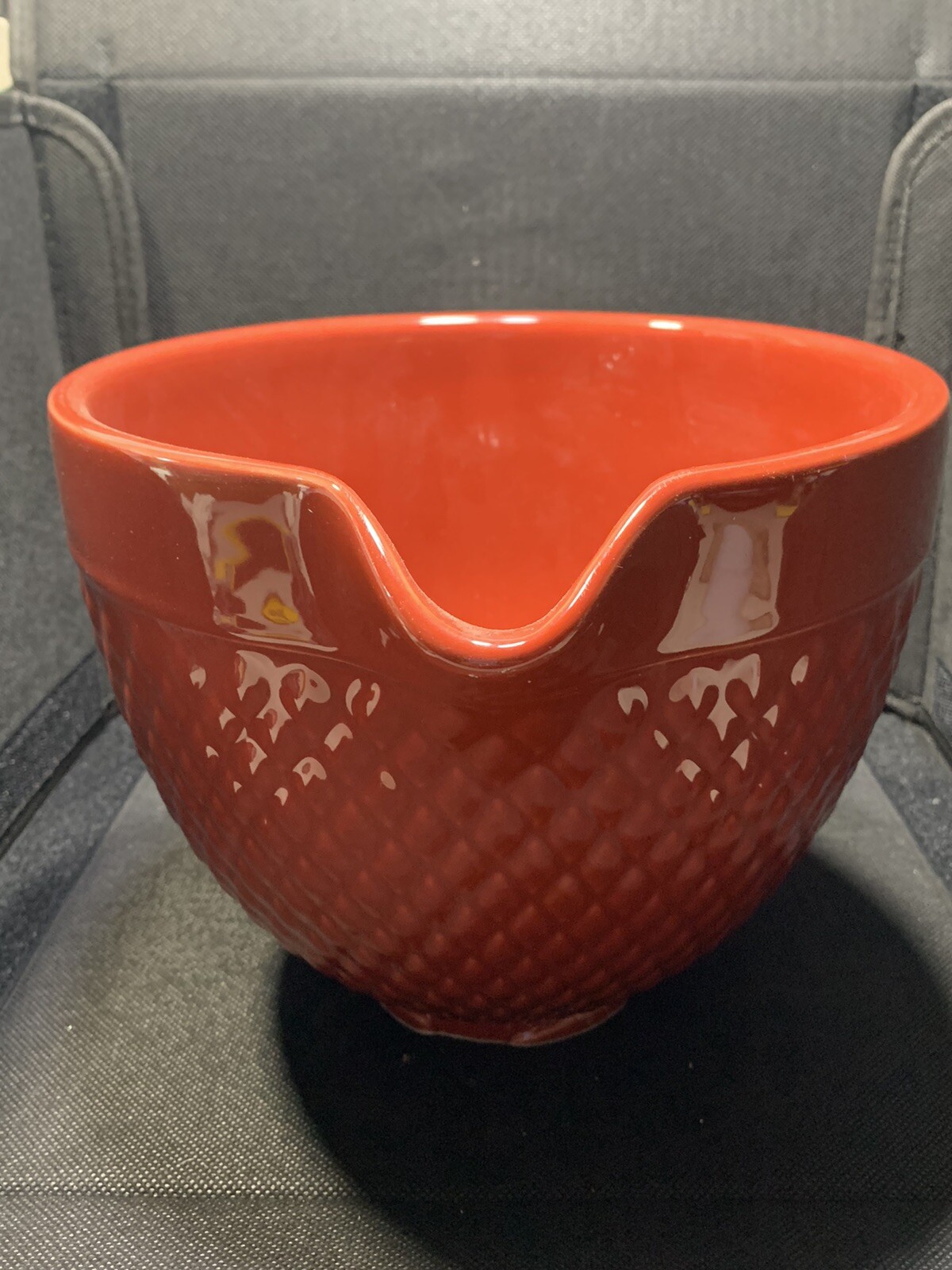 KitchenAid 5-Quart Textured Ceramic Bowl for Tilt-Head Mixers | RED NO/BOX