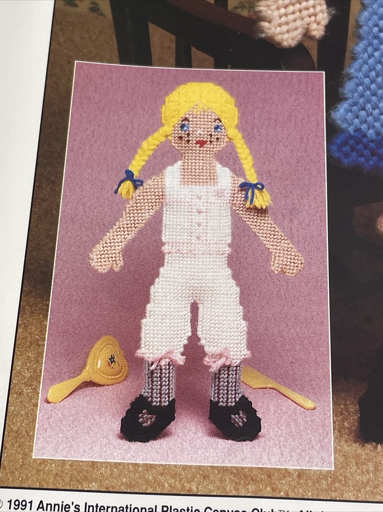 Annie's Attic Clara Doll Plastic Canvas Pattern