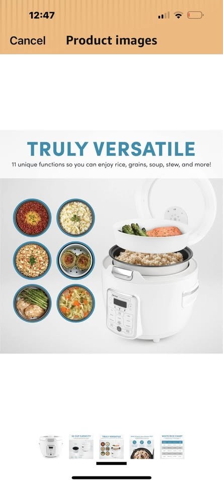 Aroma Professional Multicooker | Large | 20 cups || New || Open Box