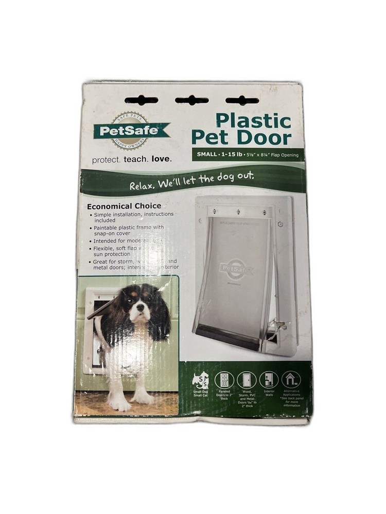 Pet safe Plastic Pet Door White
