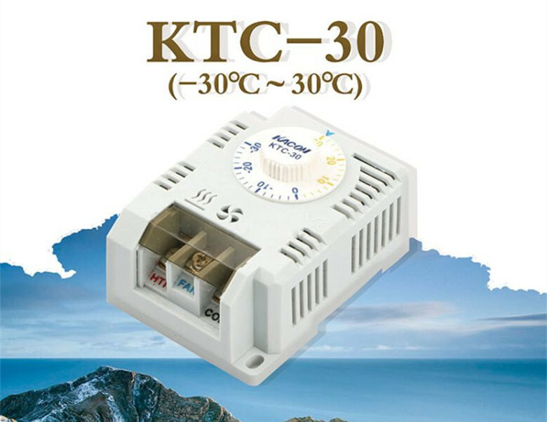 Cabinet temperature controller temperature relay KTC-30 two-way contact