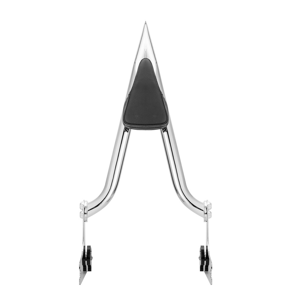 MOFUN 24" Sharp Backrest Sissy Bar For Harley Softail Custom, Springer Softail..