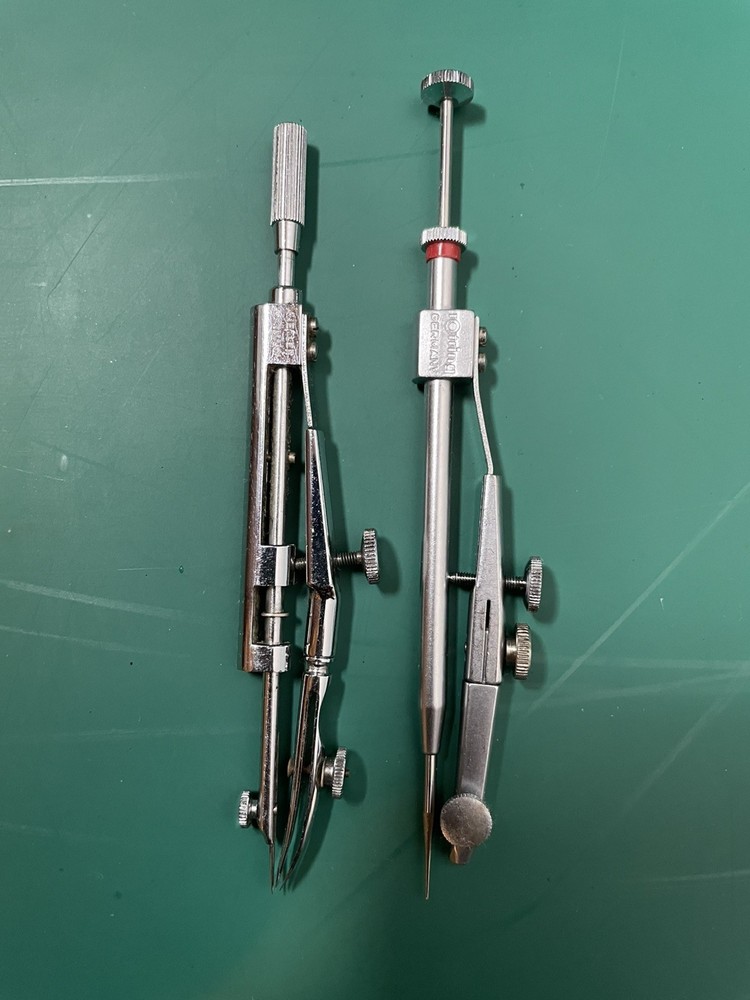 Riefler  & Rotring Compasses