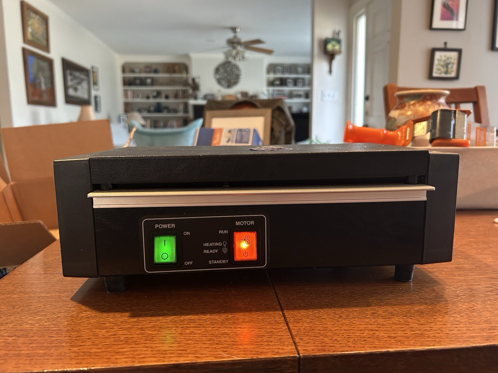 TLC Heavy Duty Laminator Model 6000 w/ 9”x 14.5” Pouches