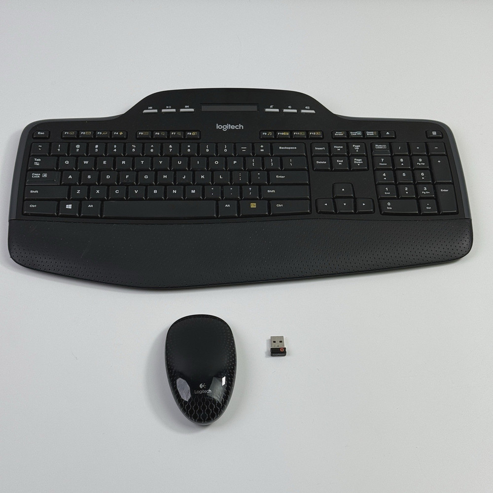 Logitech MK710 Wireless Keyboard Bundle With T620 Mouse & Unifying Receiver
