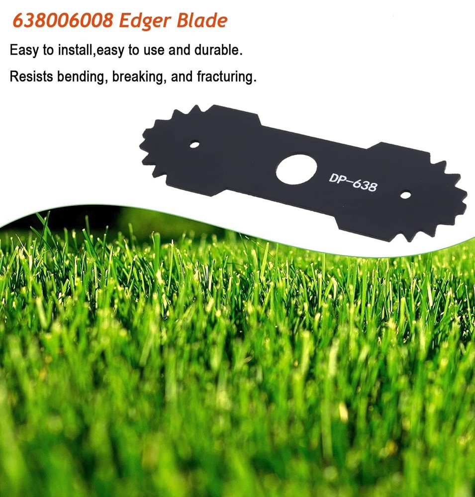 Edger Blade with Teeth Compatible with Ryobi