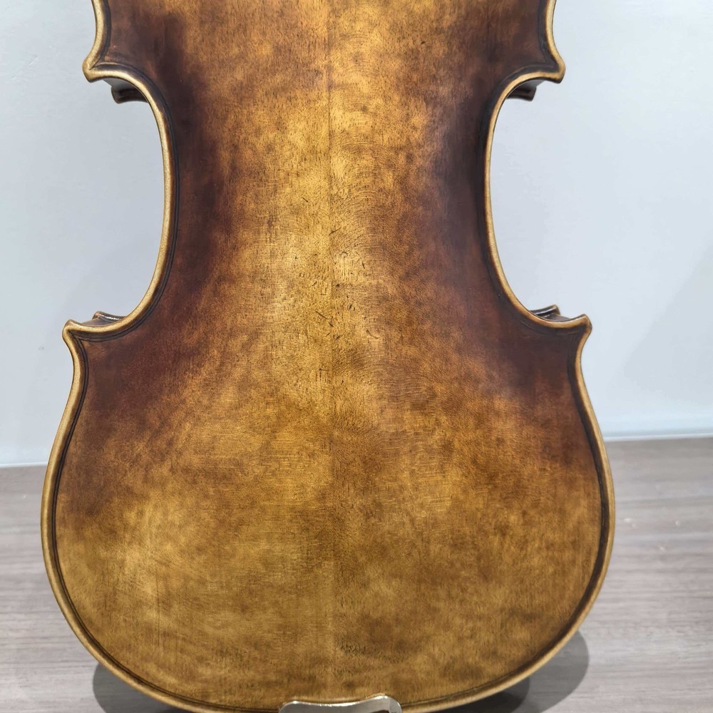 SurpassMusic 4/4 Violin Outfit Maple Back Solid Spruce Top with Case&Bow