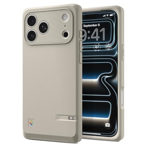 for Case, Classic LS MagFit [Camera Control Button] iPhone 17 Pro Stone