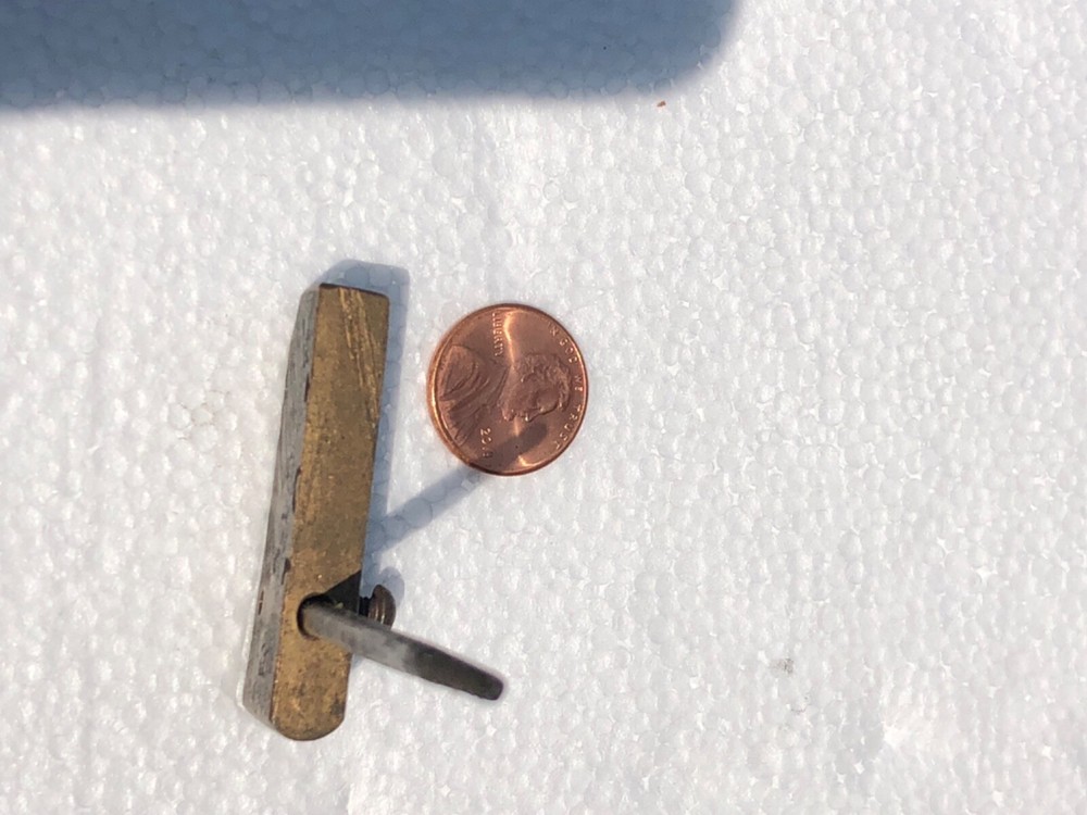 Antique Brass Woodworking Marking Gauge Tools scribe
