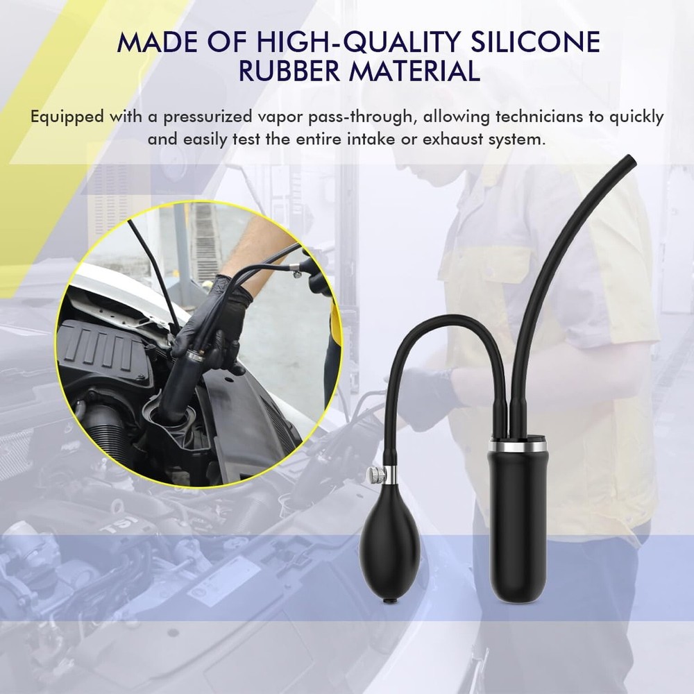 Universal Easy Intake Adapter with Strong Sealing Expandable Bladder for 12V ...