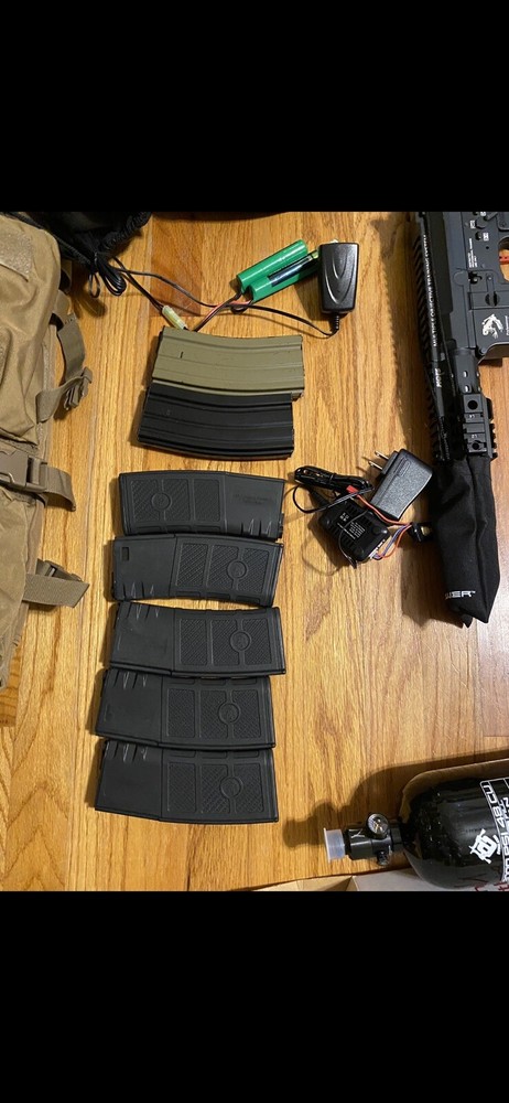 pneumatic HPA airsoft gun lot