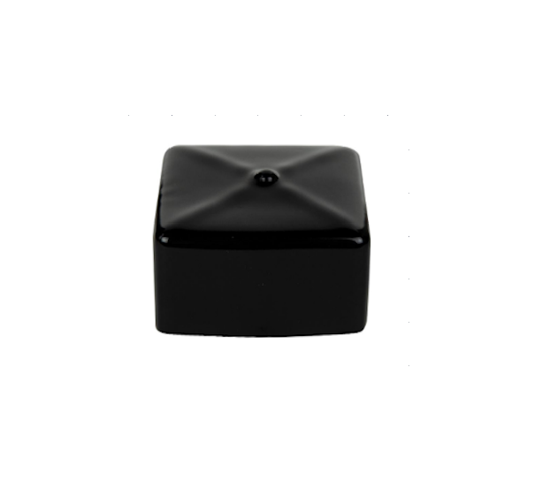 3" x3" Flexible Plastic Vinyl End Cap for Square Tube Post