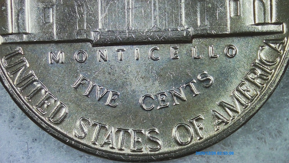 1962 Jefferson Nickel Error several DIE errors Obverse and Reverse MS Uncirc