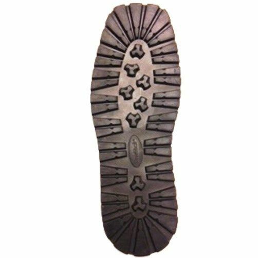 SoleTech Flat Lug 148 Full Sole Black, 1 Pair
