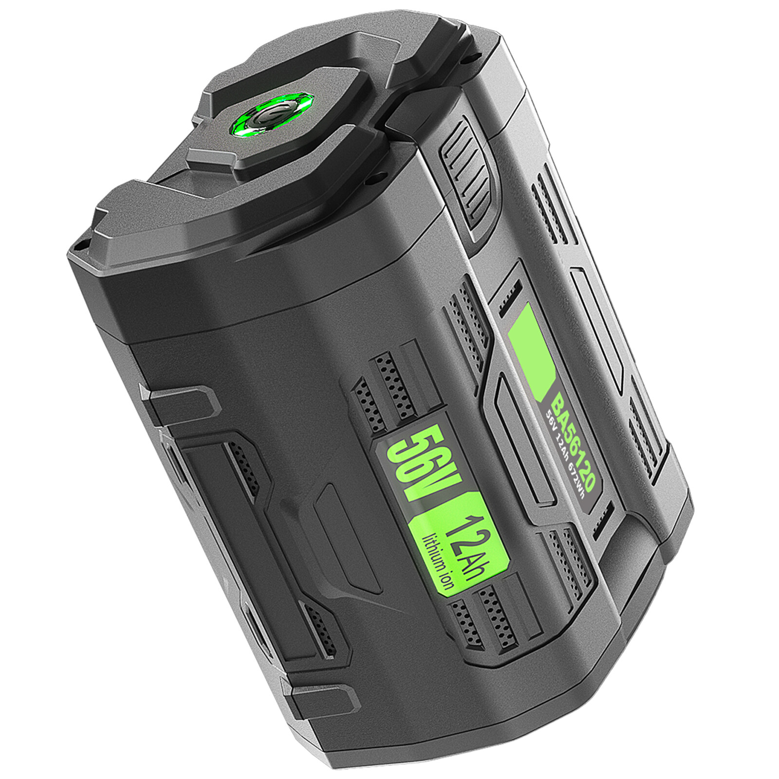 2 PACK 12AH Battery For EGO 56V 56Volt BA5600T POWER+ Lithium Ion BA2240 BA2800T