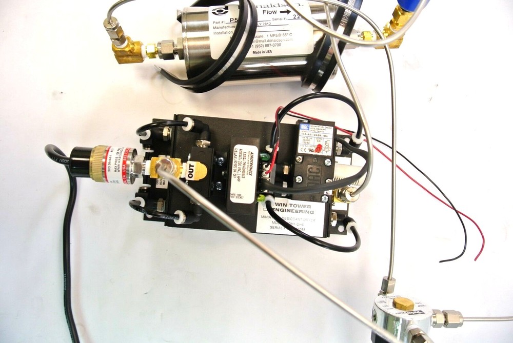 Airotronics Twin Tower Engineering Mini Desiccant Dryer Assembly MDH1-DHE