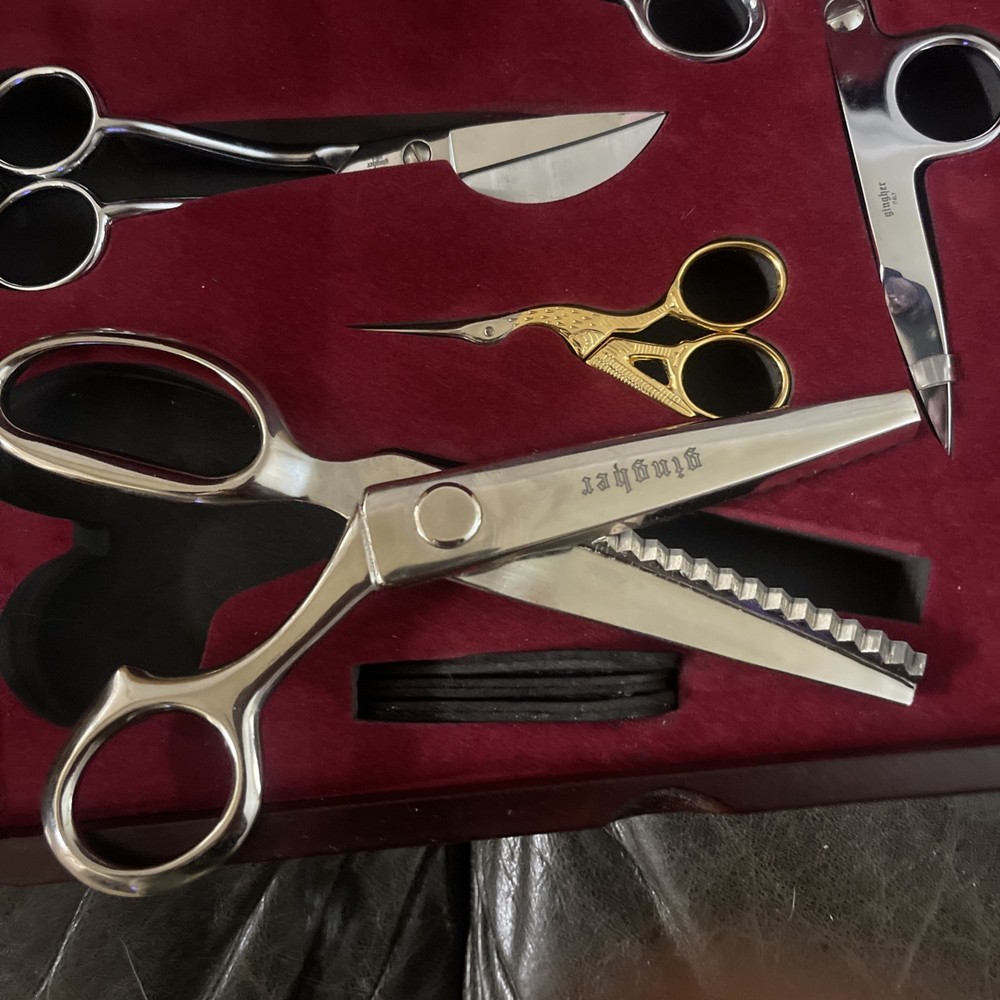 Gingher 8 Piece Scissor Collection Box Set