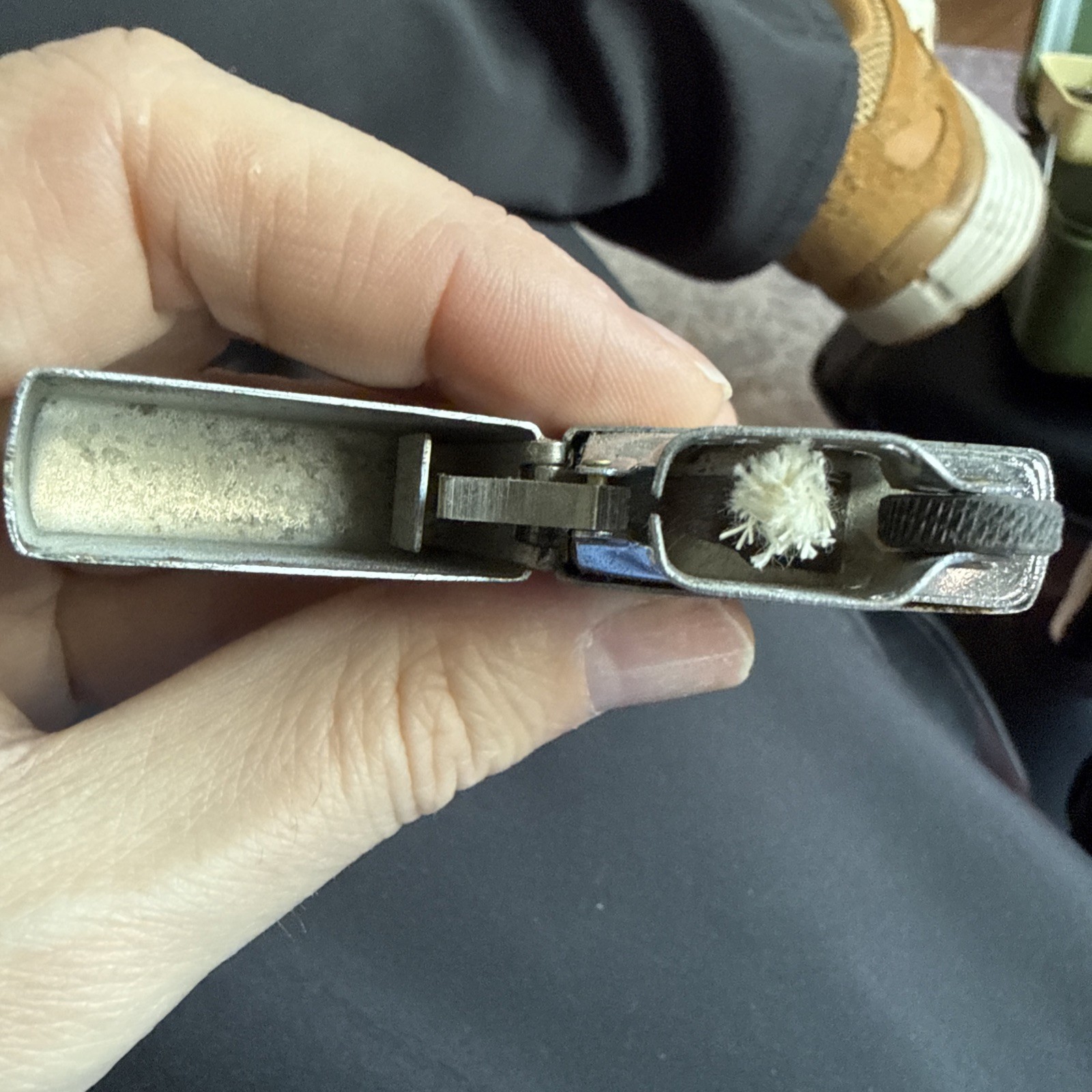 Vintage Advertising Lighter GUN Sportsman’s Headquarters Grand Forks ND