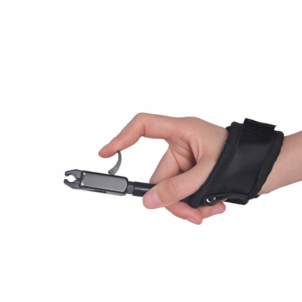 Archery Wrist Release Aid Trigger Adjustable Strap Caliper Compound Bow Hunting