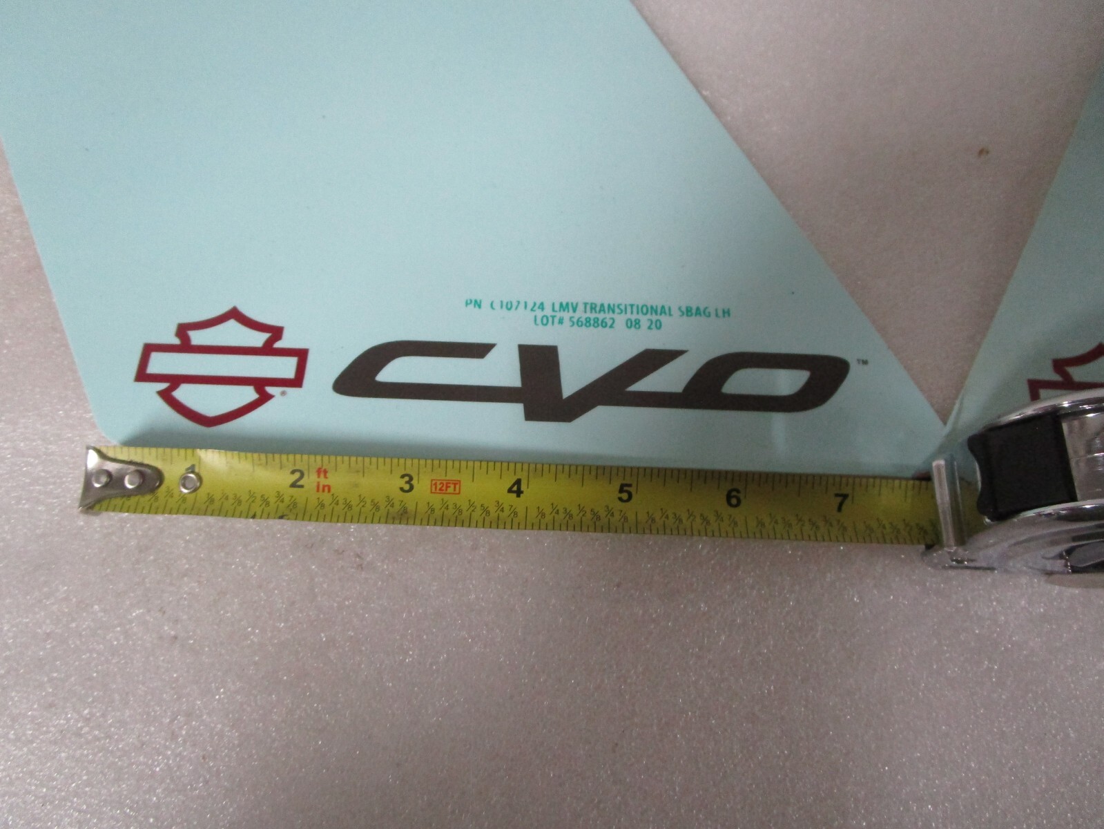 Genuine Harley Davidson Touring CVO Saddlebag Waterslide Decals PAIR