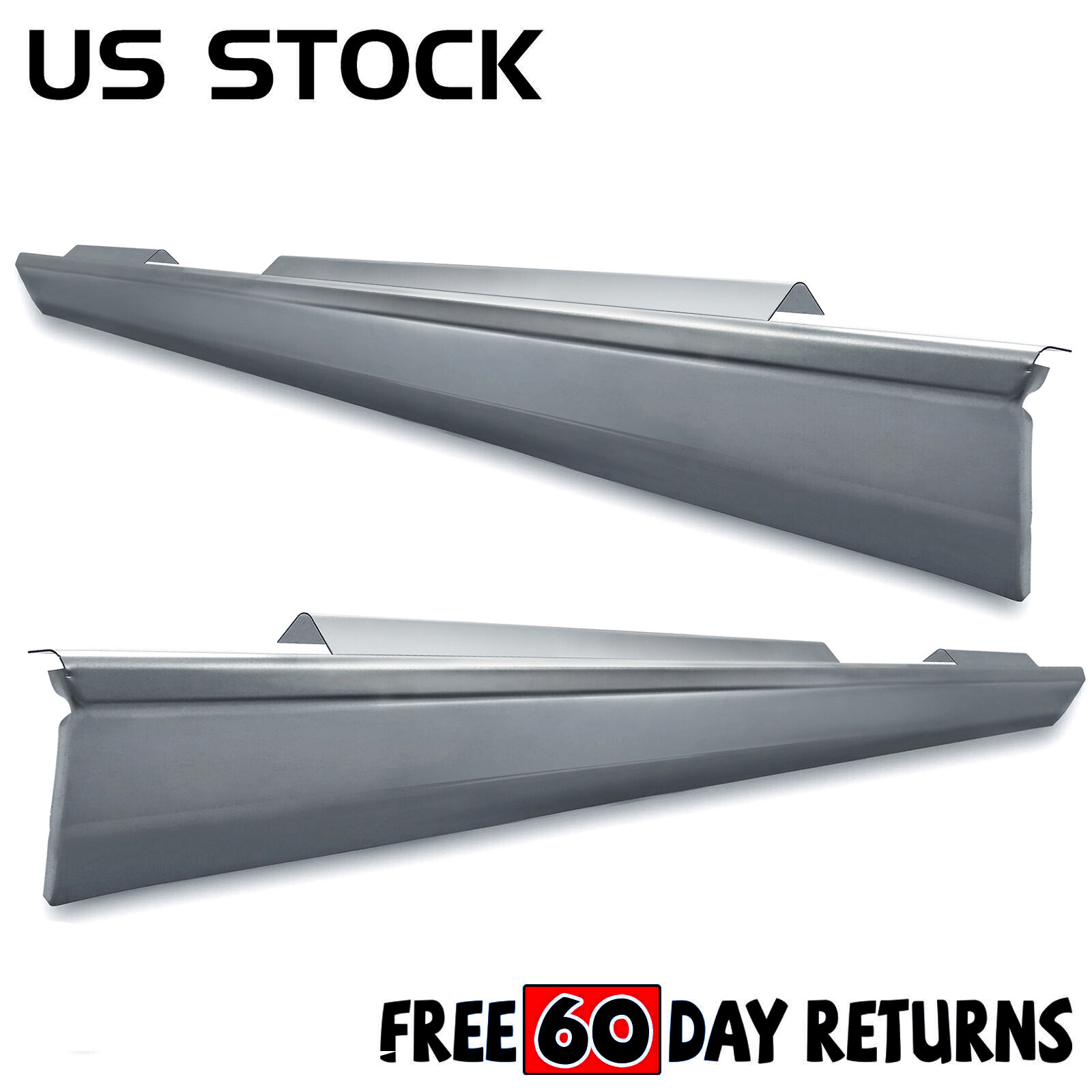 Left & Right Sides Rocker Panels For 1999-2006 Chevy Suburban Tahoe / GMC Sierra