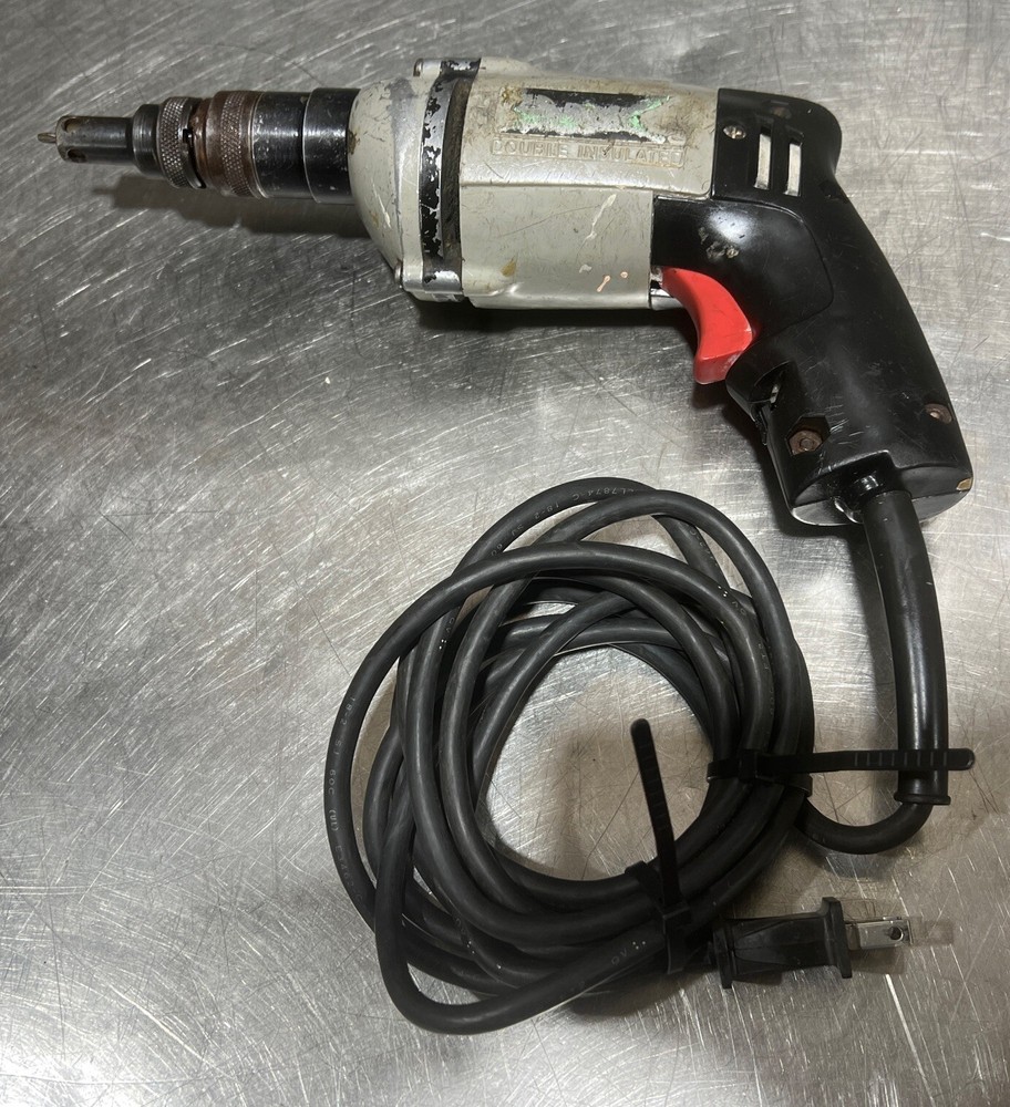 Rockwell Drywall Driver Model #7545 Variable Speed Reversing Used Surplus