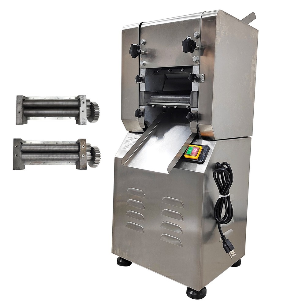 Pasta Maker & Roller Machine Noodle Maker Machine 1.5mm,2mm Blade Cutter 110V