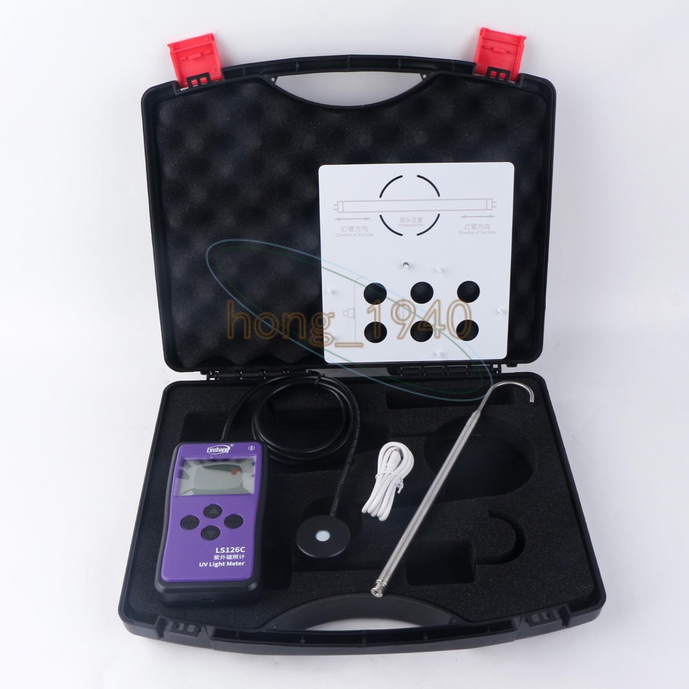 Bluetooth UV Radiometer LS126C UV Light Meter UVC Ultraviolet Intensity Tester