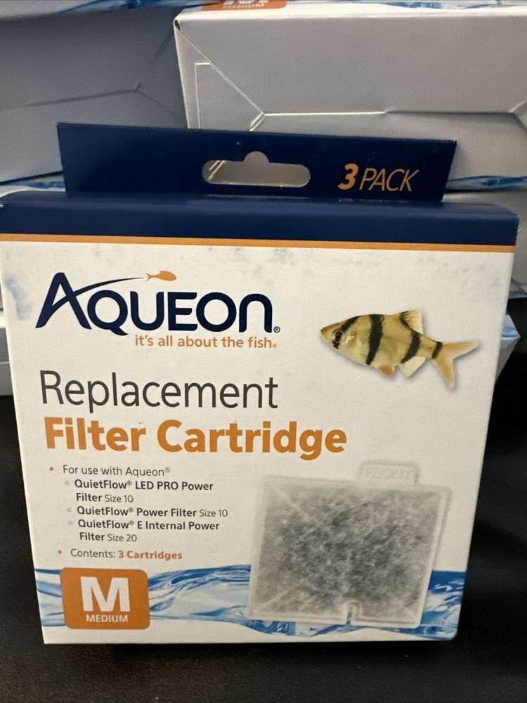 Aqueon Replacement Filter Cartridges Medium - 3 pack