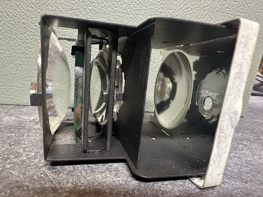 Argus 300 Slide Projector reflector and condenser lens Assembly