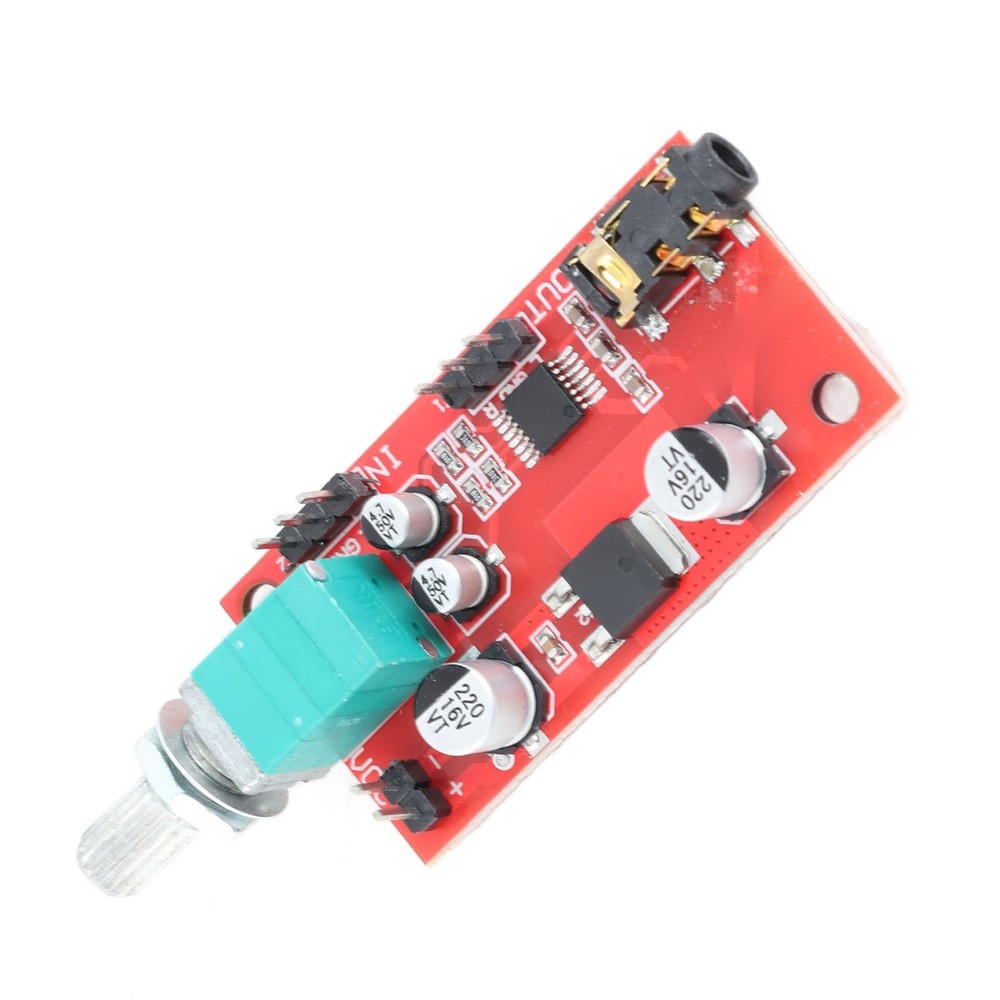 Headphone Amplifier Module 3.5mm Interface Earphone Preamplifier Board DC 3‑12V