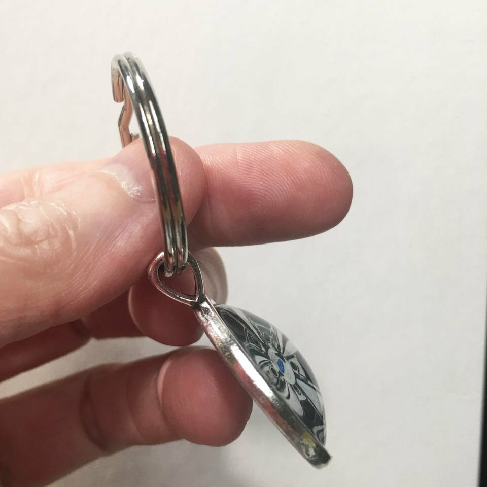 Ford 289 Cubic Inches 2 Bbl CI Air Cleaner Lincoln Mercury Reproduction Keychain