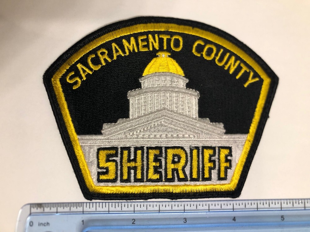 Sacramento County California Sheriff Patch