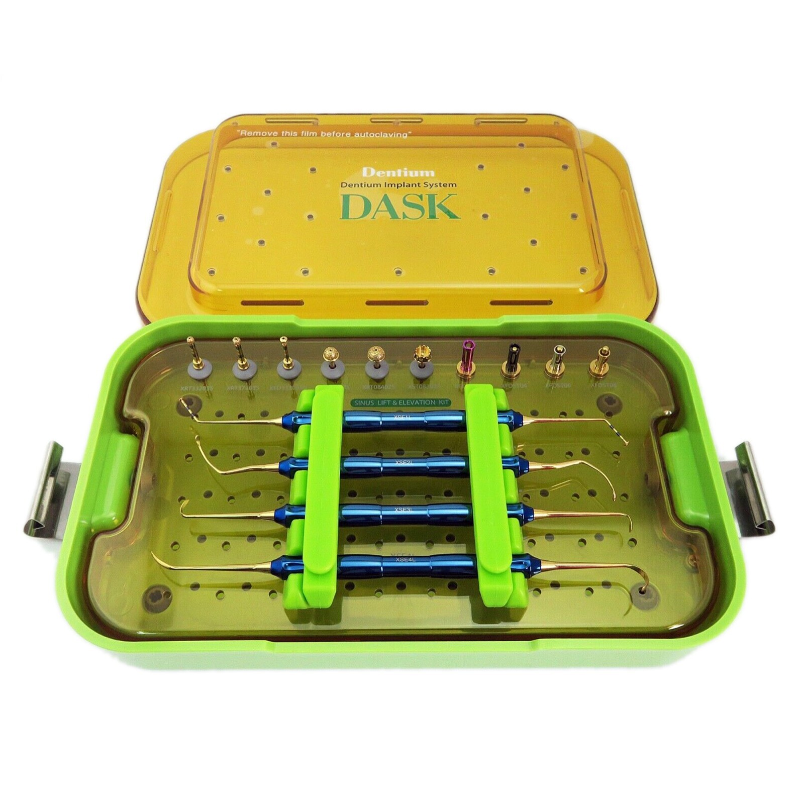 DASK Dental Implant Sinus Lift Kit Crestal Drills Stopper Elevation Instrument