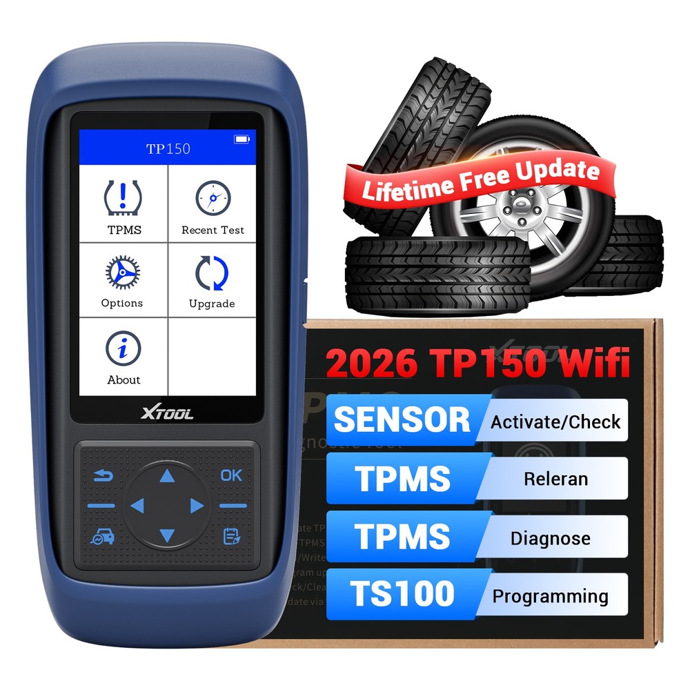 XTOOL TP150 TPMS Tire Relearn Activation Reset Diagnosis Tool TS100 Programming