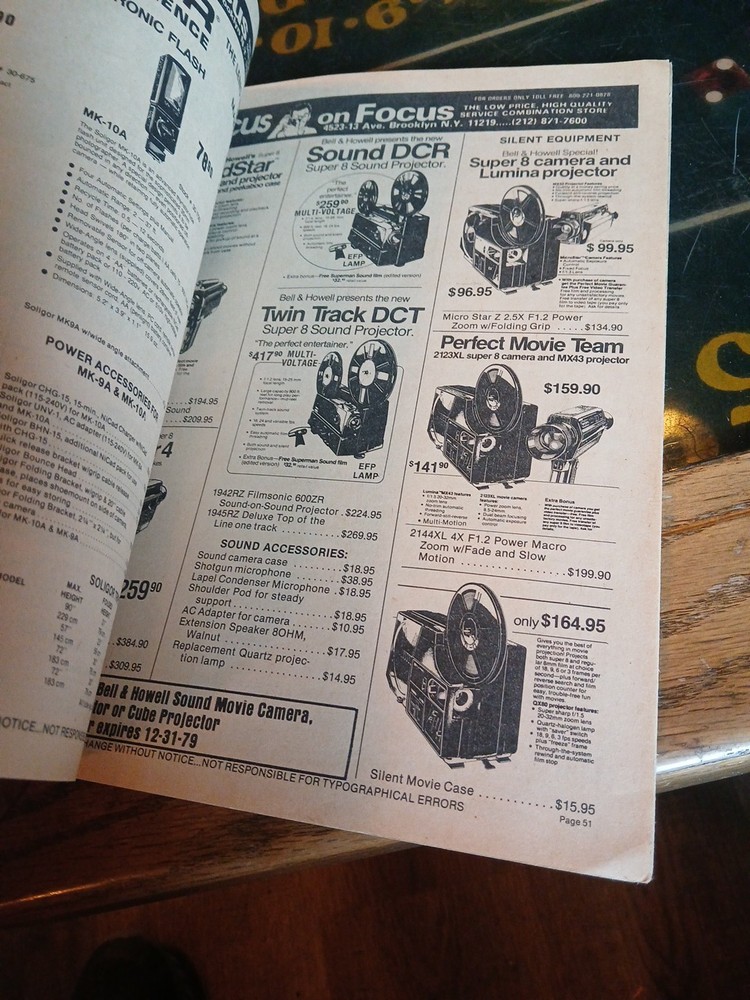 VINTAGE HONEST ABE'S FOCUS ELECTRONICS ELECTRONICS CATALOG