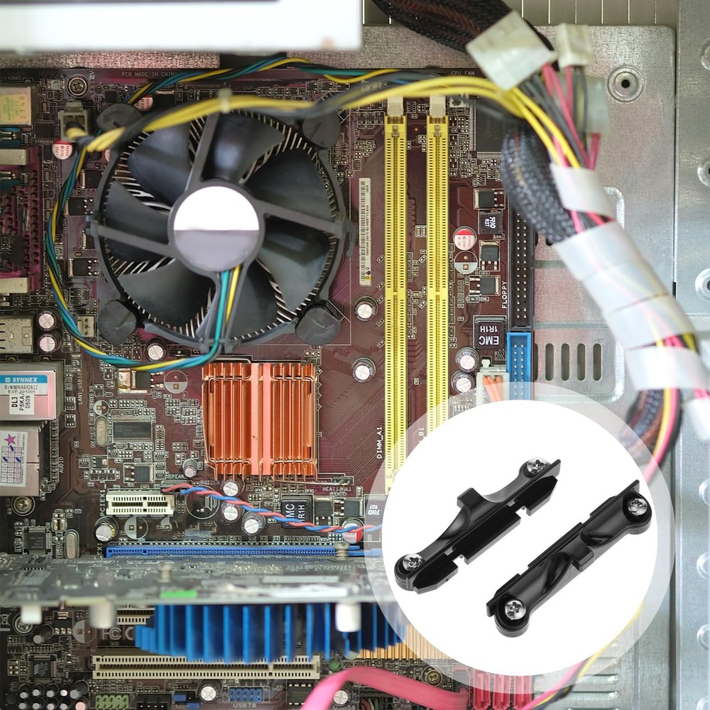 CPU Fan Bracket for AM4 Backplate, 2 Pairs Set with Screwdriver...