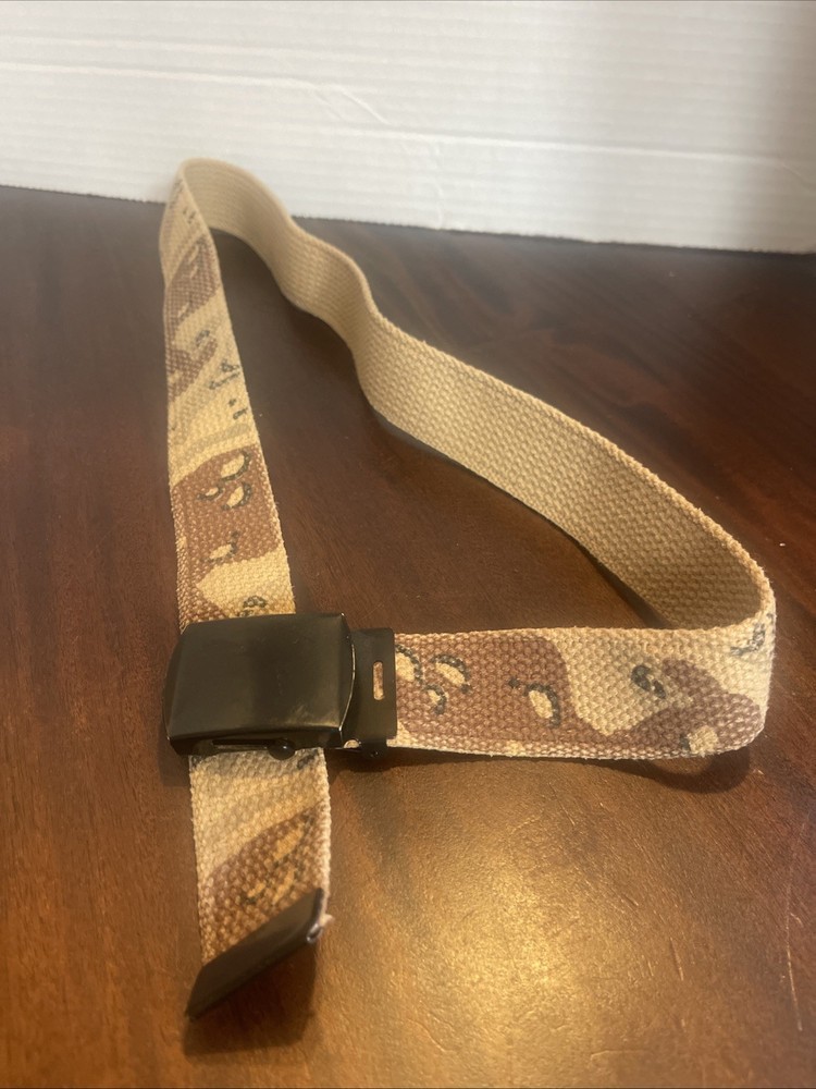 Desert Storm Camo Belt Small 35”