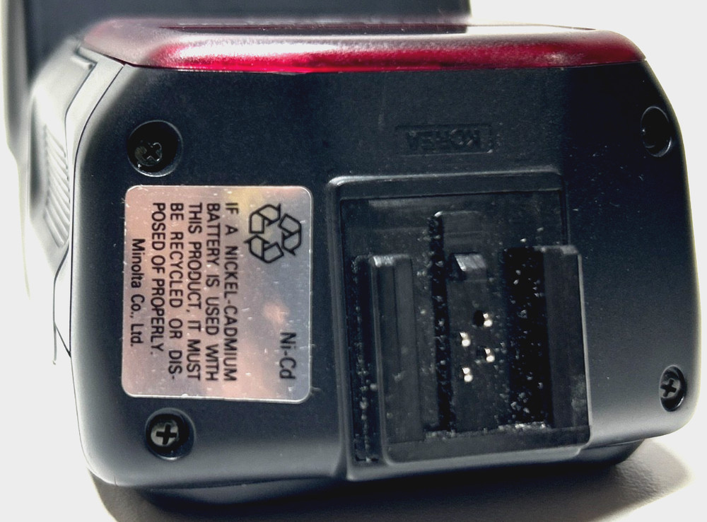Minolta Program 3500 xi Flash Speedlite for Maxxum iISO Hotshoe