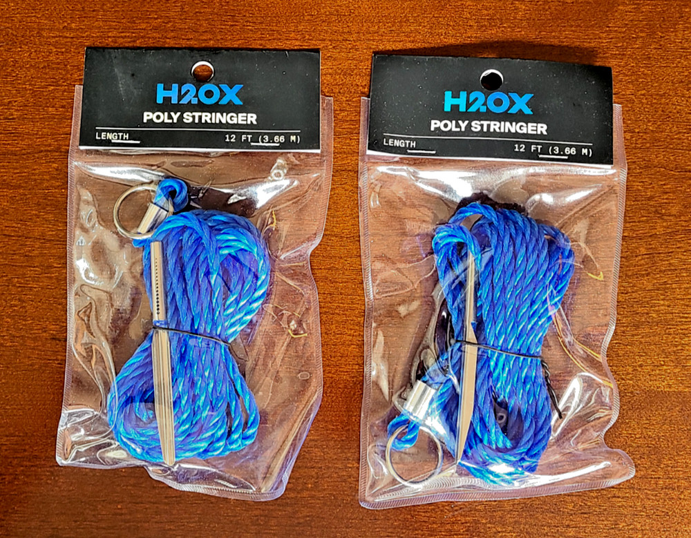 2 H2OX POLLY STRINGER EXTRA HEAVY DUTY 12' FISH STRINGERS