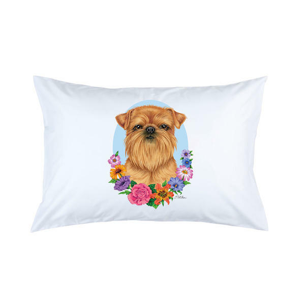 Brussells Griffon Micro Fiber Pillowcase