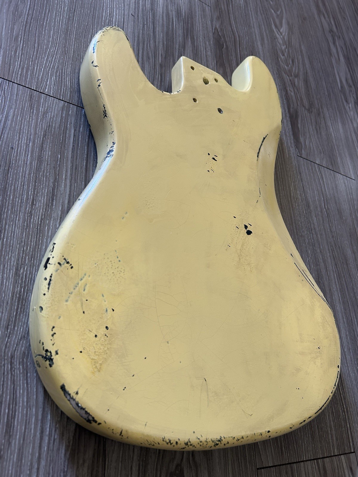 Yellow Body for Precision Bass Relic - NITRO finished