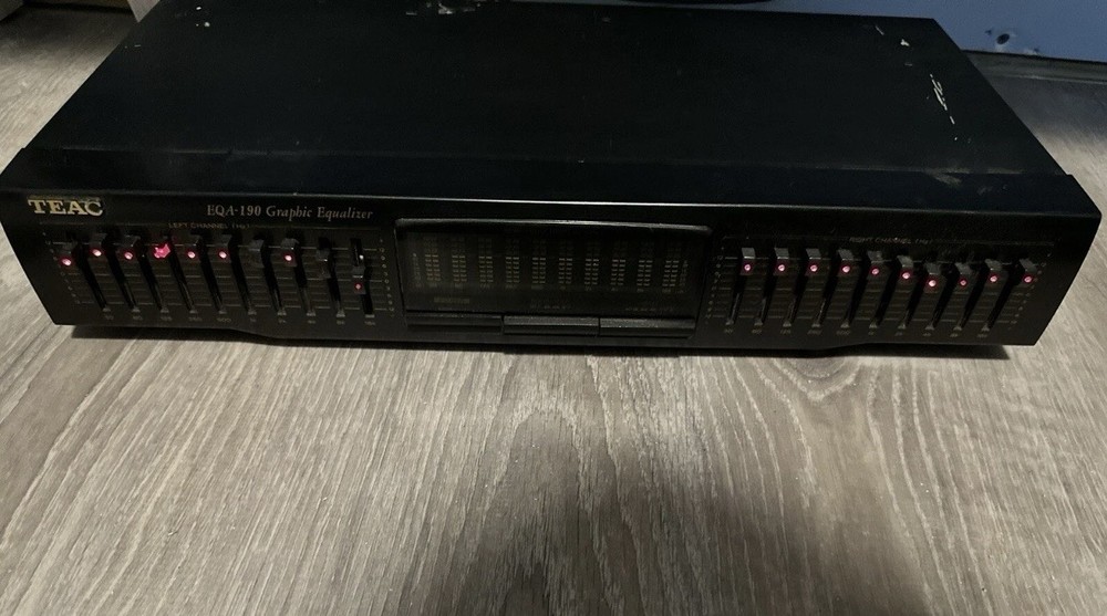 Teac EQA-190 Graphic Equalizer Untested