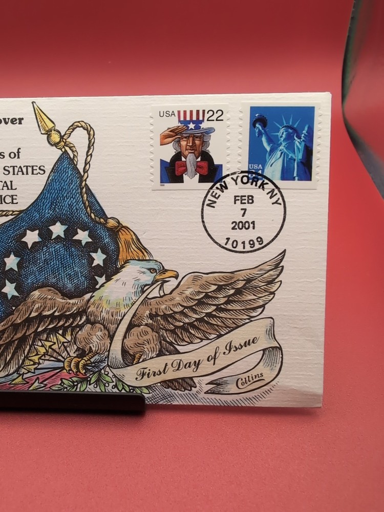 First. Day Cover Feb 7 2001 Gorgeous!