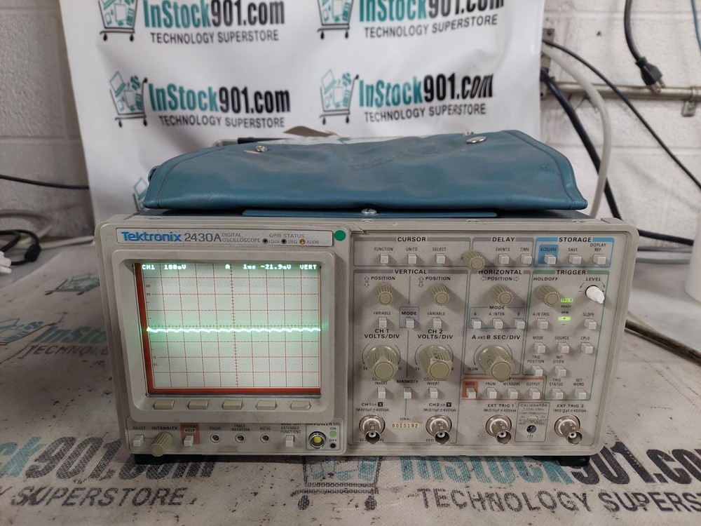 TEKTRONIX 2430A DIGITAL OSCILLOSCOPE (AS IS)