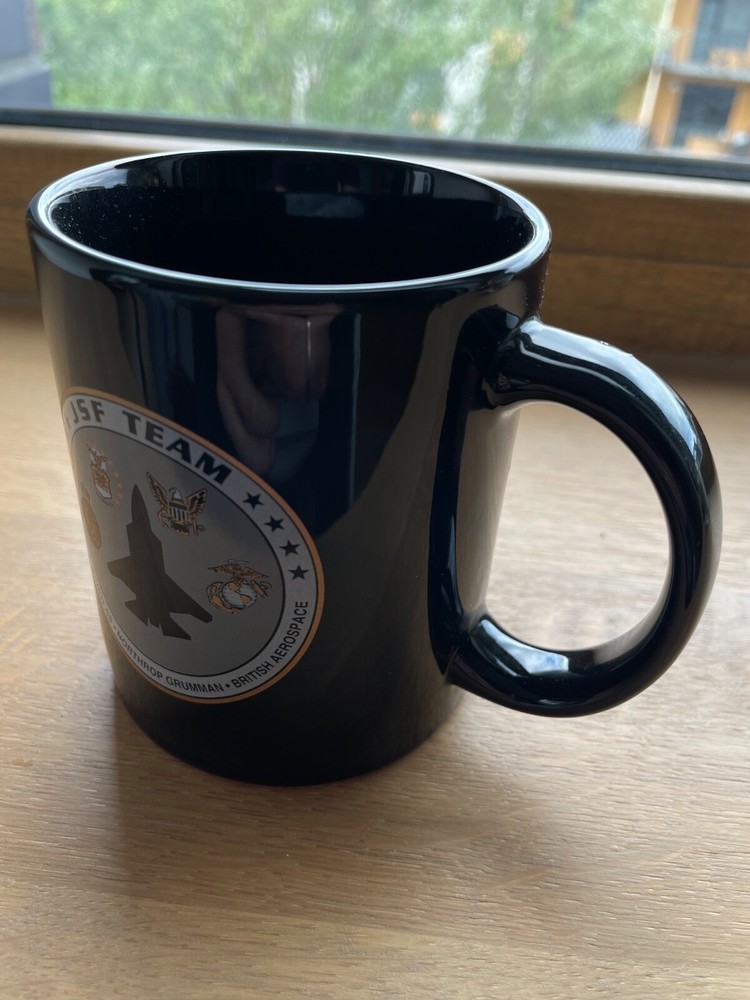 Joint Strike Force us army black mug collectable